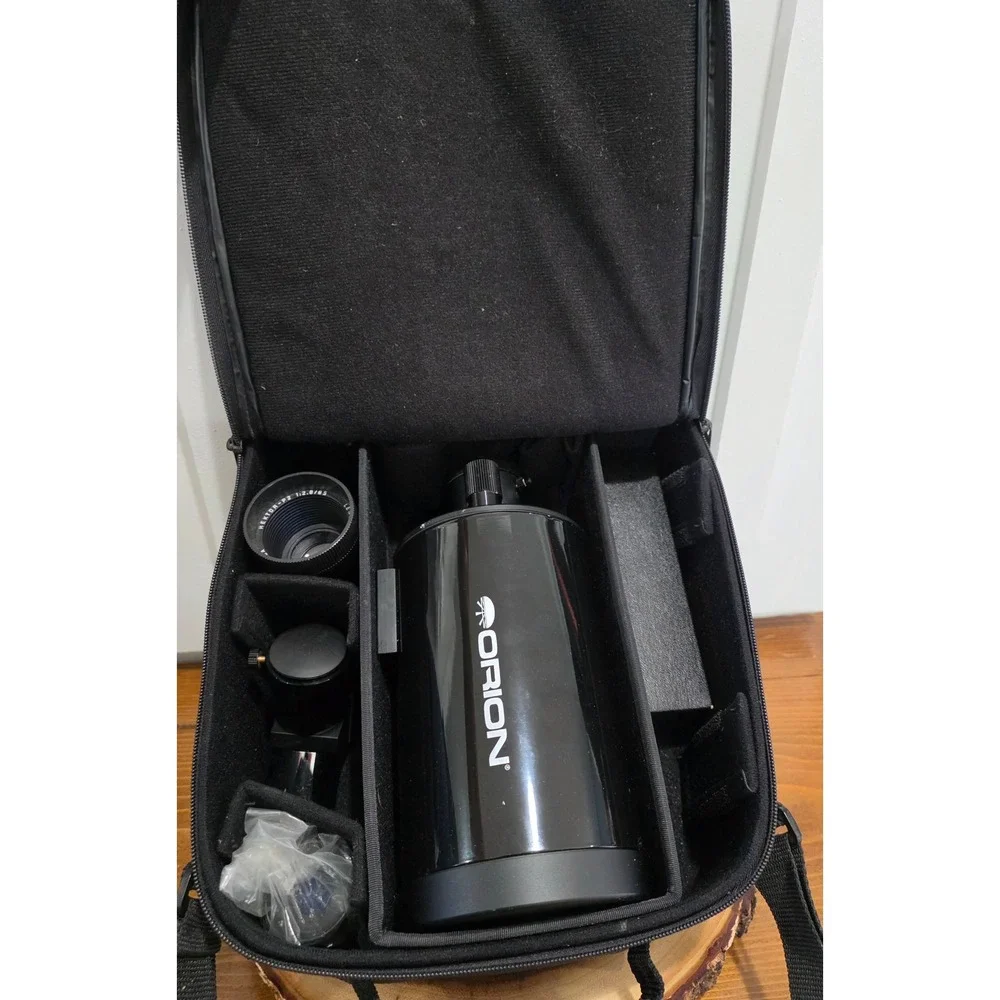 Orion 90mm Maksutov-Cassegrain Spotting Scope Telephoto Lens 500mm f/5.6 Case